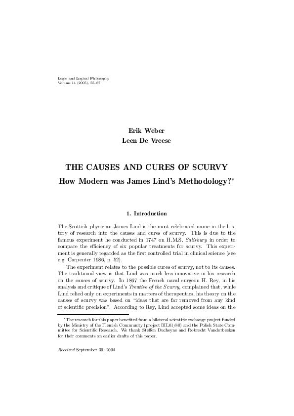 Stages of scurvy image