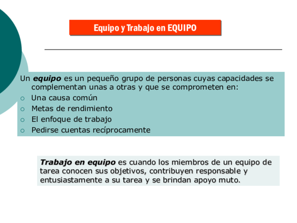 (PDF) TRABAJO EN EQUIPO