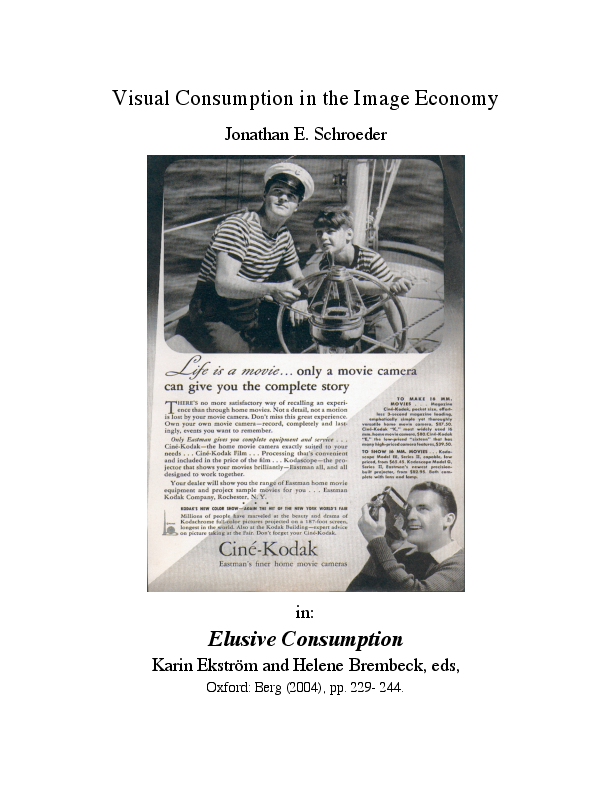 Visual Consumption in the Image Economy