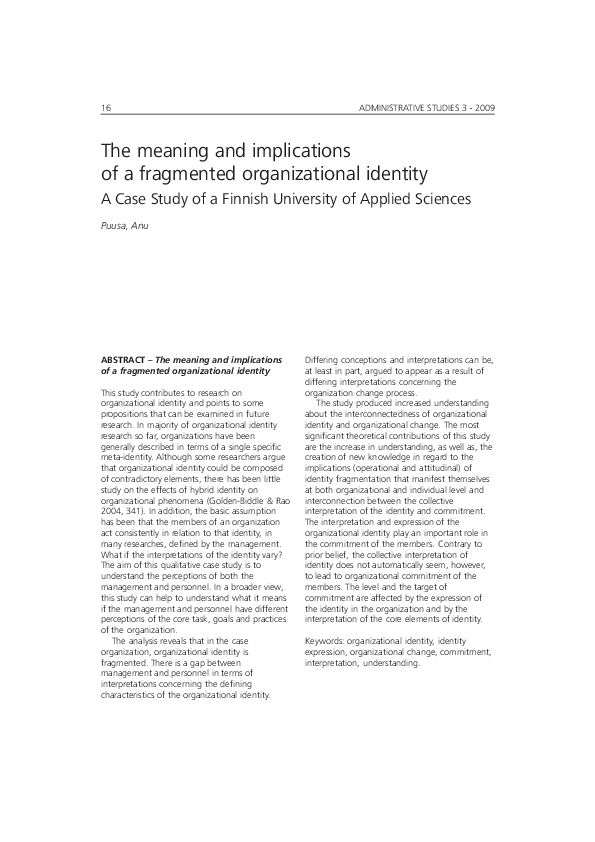 Consolidated industry example image