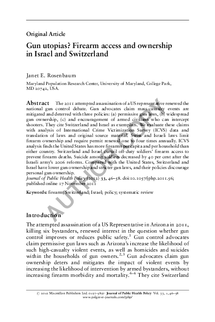 Gun control essay free picture