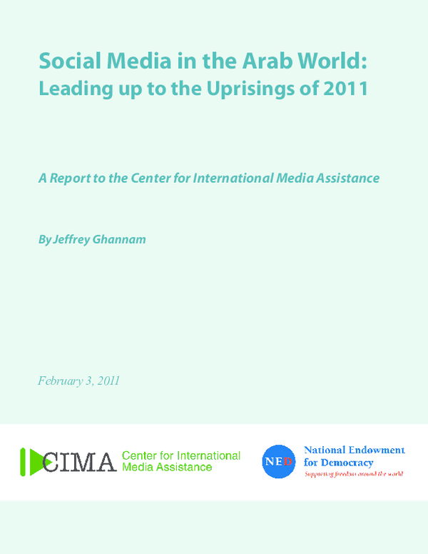 (PDF) Digital Media in the Arab World One Year After the Revolutions