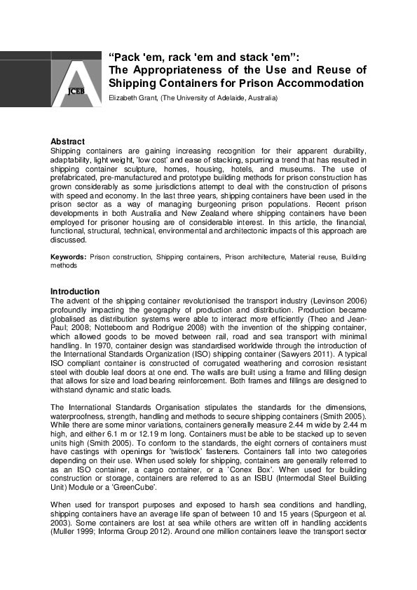 (PDF) Grant, E. (2013),' Pack’ em, stack ‘em and rack ‘em the