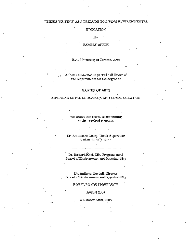 Master thesis in canada image