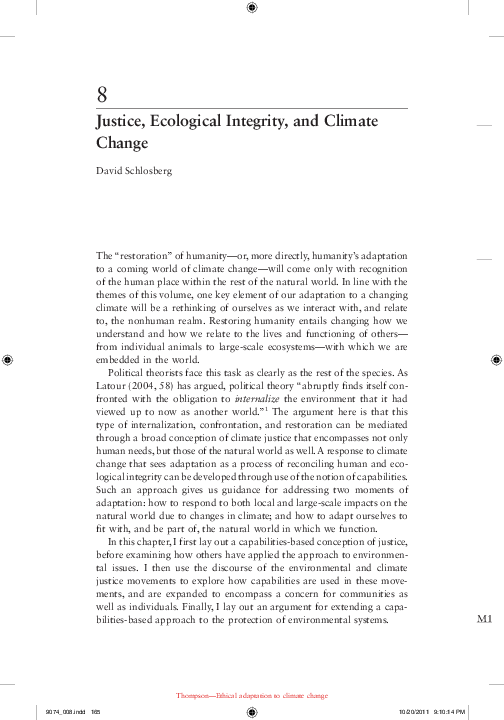 Ecological integrity example picture