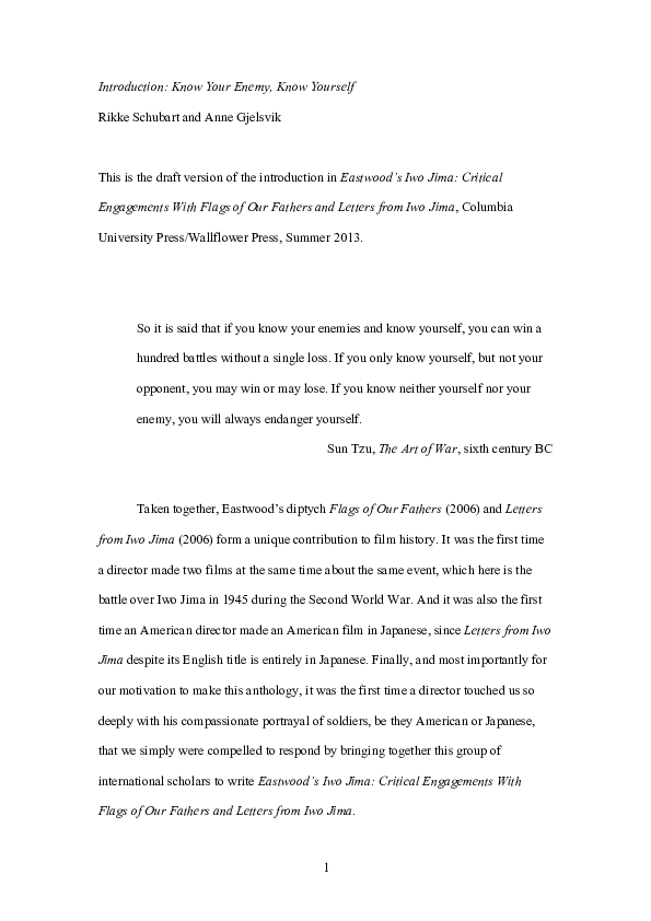 Our greatest enemy is ourselves picture