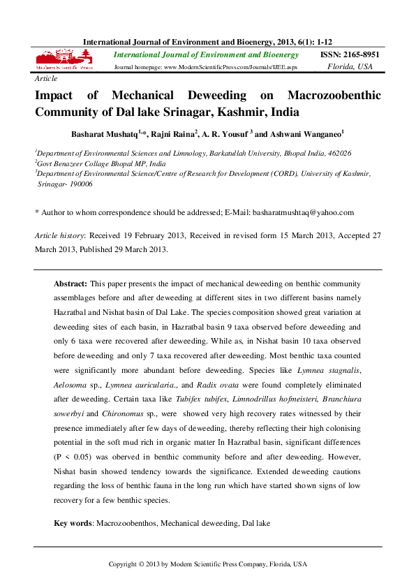 Dal lake tourism picture