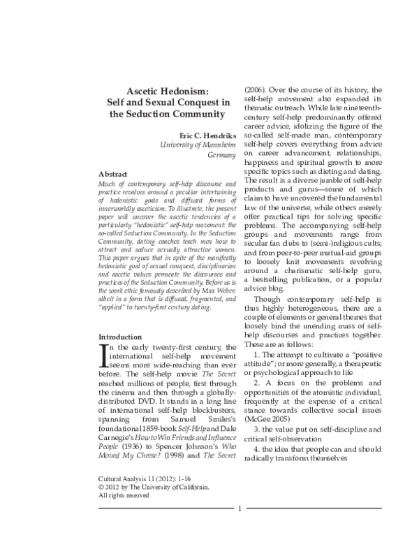 Hedonism philosophy picture