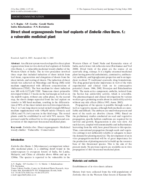 (PDF) SHORT COMMUNICATION