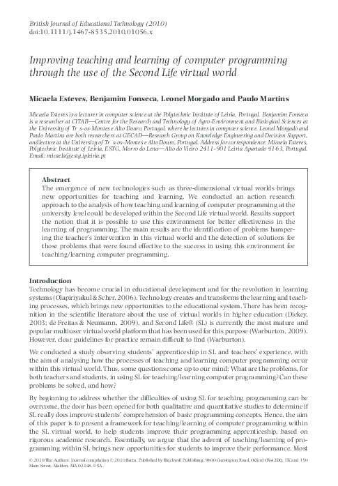 (PDF) programming journal