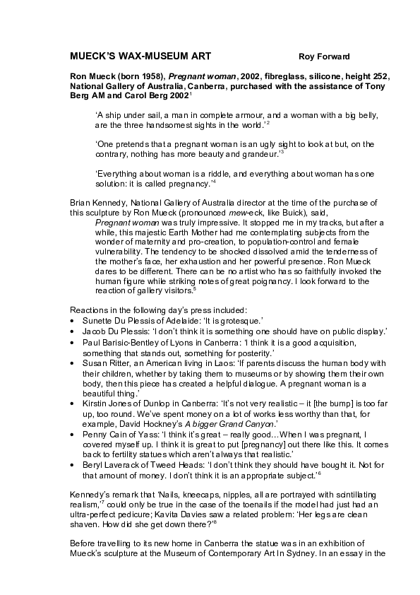 Sexism in art history picture