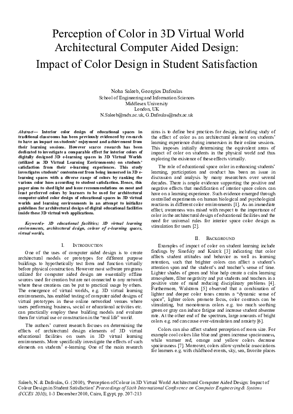 (PDF) Analogy between student perception of educational spacedimensions