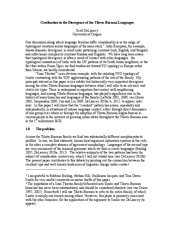 Essay on creolization picture