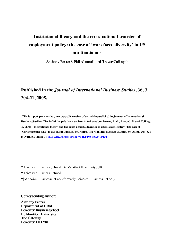 Institutional transfer thesis 05 image