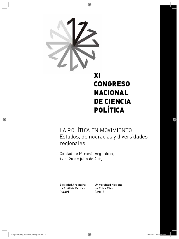 (PDF) Discurso político, tradiciones y medios de comunicación en la ...