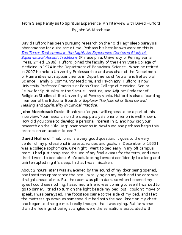 Sleep paralysis study 2021 picture