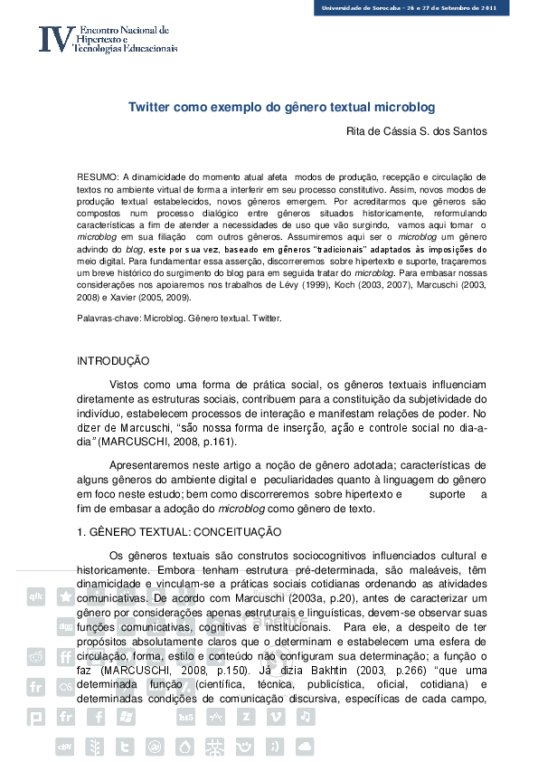 O Que E Genero Textual De Exemplos