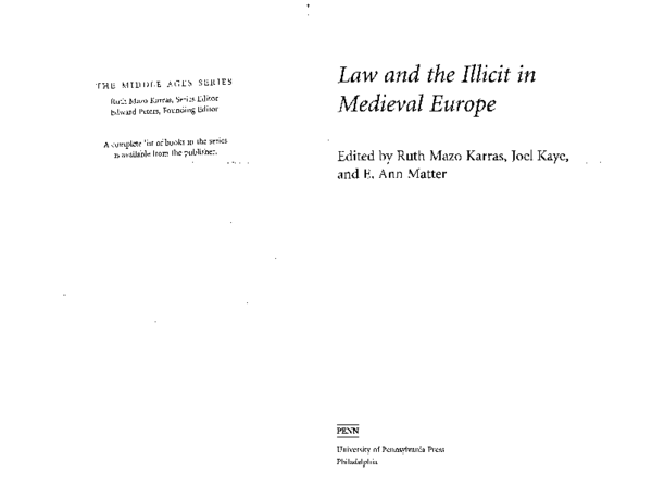 (PDF) Licit and Illicit in the Rhetoric of the Investiture Conflict, in ...