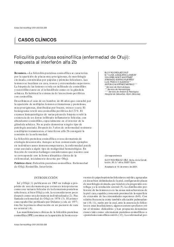 foliculitis persistente foliculitis persistente