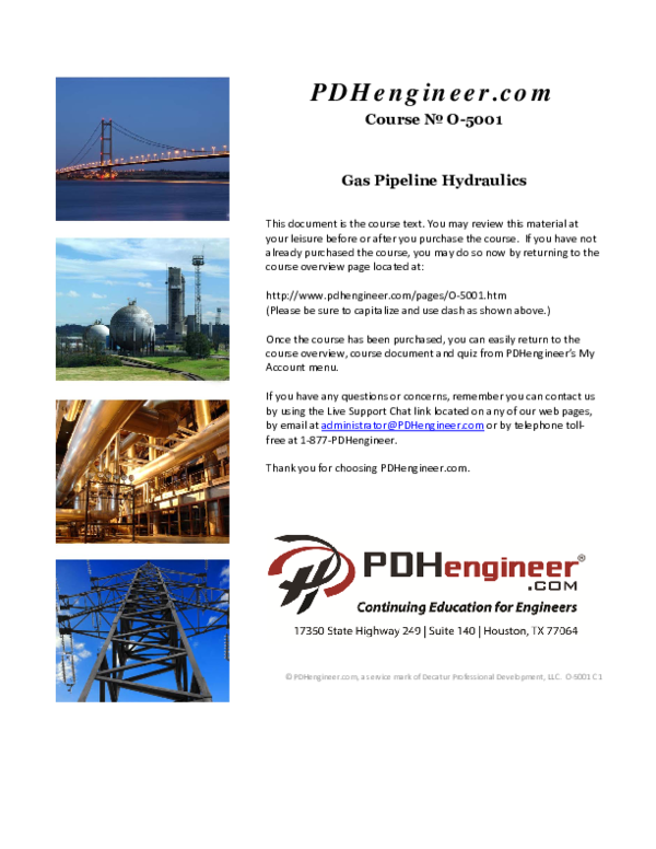 (PDF) Gas Pipeline Hydraulics Ariel Mejía Academia.edu