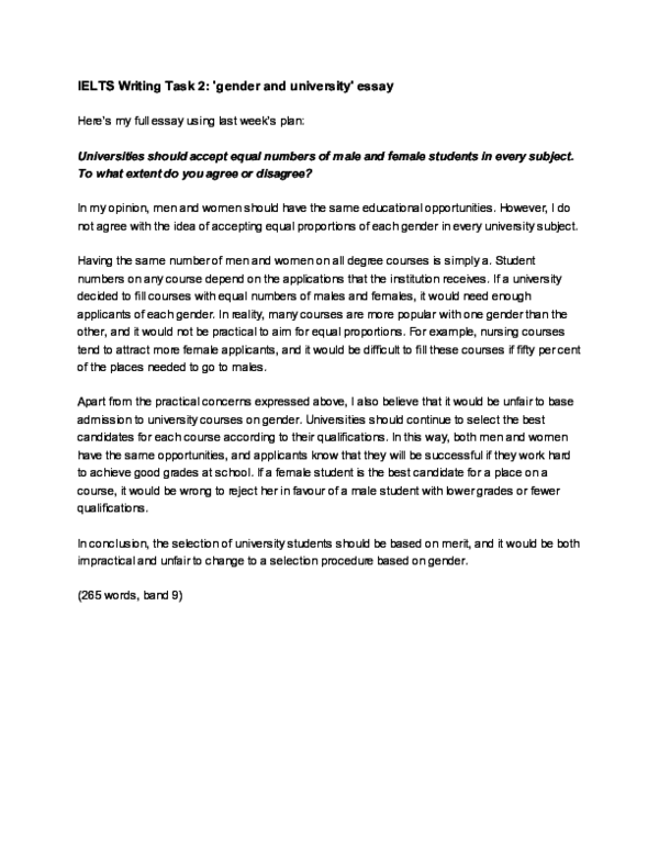 Gender 2 essay picture