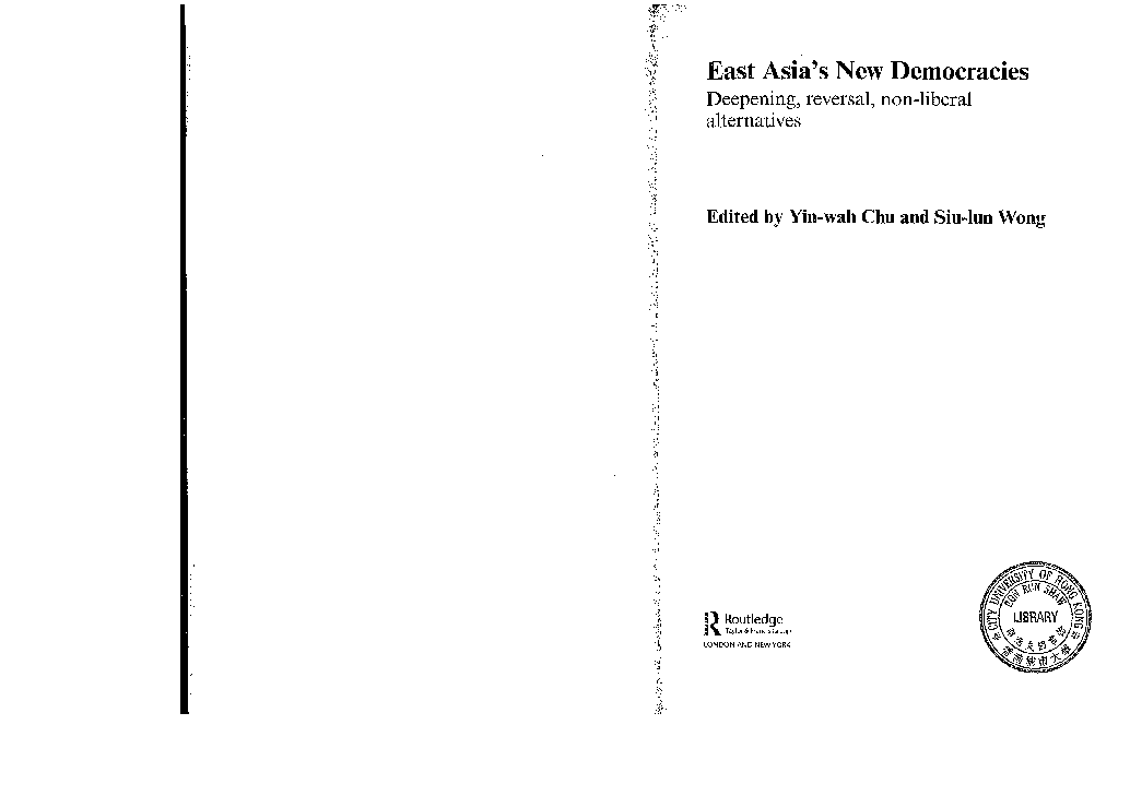 (PDF) Modernization Theory's Last Redoubt: Democratization in East and ...