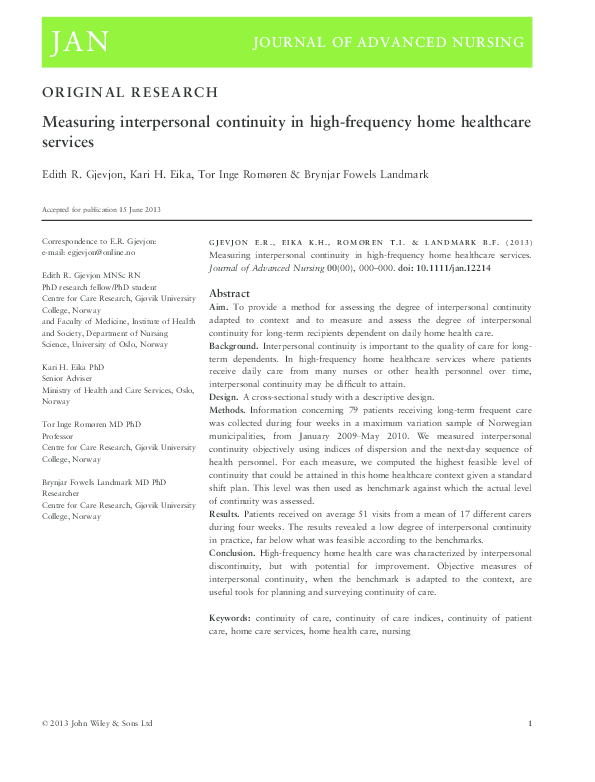 Home Health Care Services Pdf