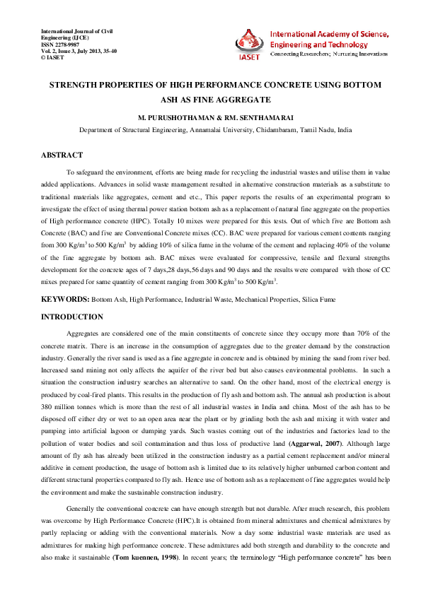 Lightweight concrete image