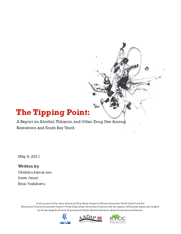 (PDF) The Tipping Point: A Report on Alcohol, Tobacco, and Other Drug ...