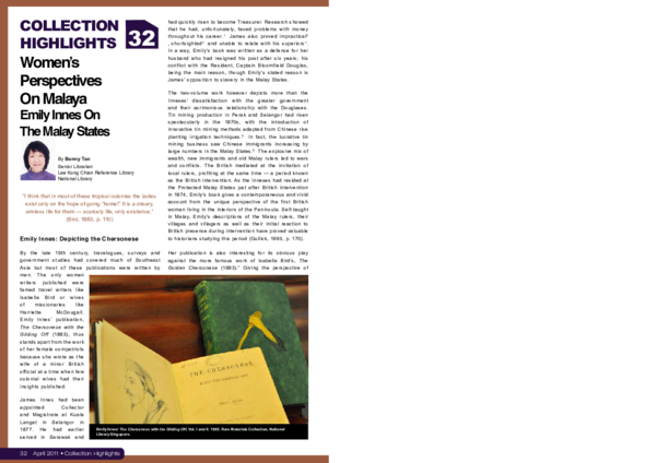 (PDF) Women’s Perspectives on Malaya - Emily Innes on the Malay States
