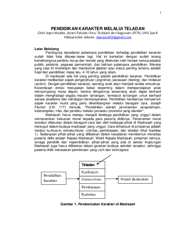Contoh Pidato Bahasa Arab Tentang Pendidikan Karakter