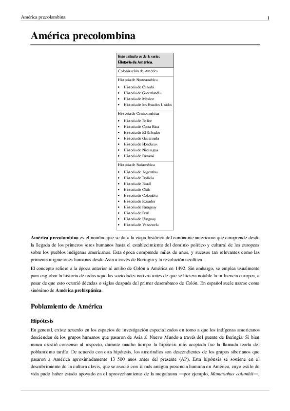 Pdf America Precolombina