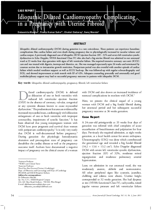 (PDF) Partial Invasive Molar Pregnancy -2 Case Reports