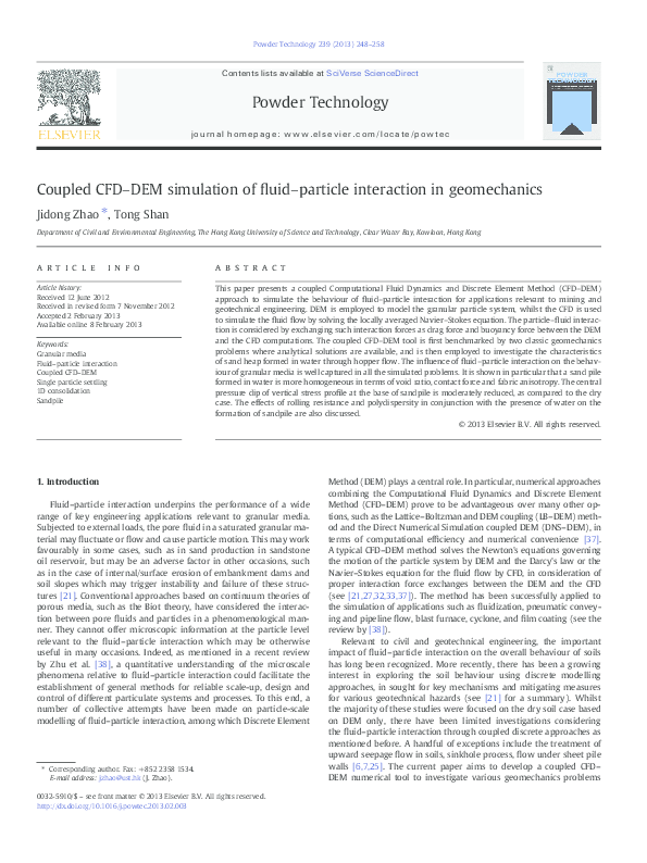 (PDF) CFD DEM 2
