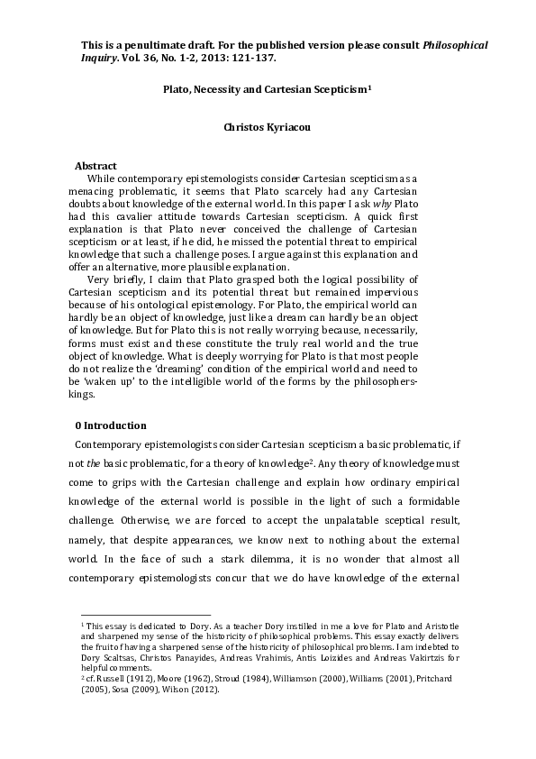 Cartesian skepticism examples picture