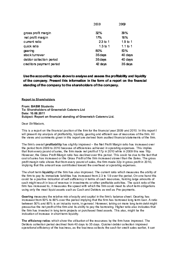 (DOC) How to write a Report