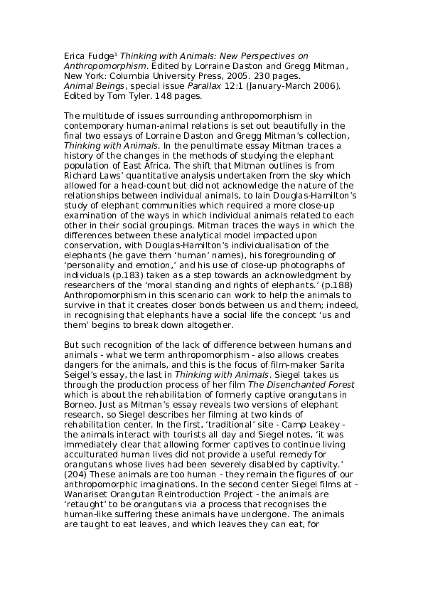 What does anthropomorphic mean picture