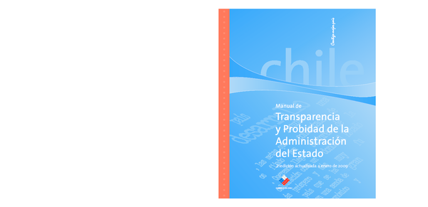 Manual De Transparencia Y Probidad De La Administración Del Estado