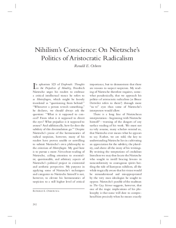 Optimistic nihilism image