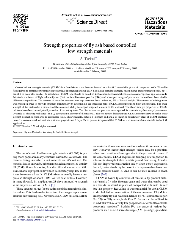 (PDF) low strength materials perusomula hemanth Academia.edu