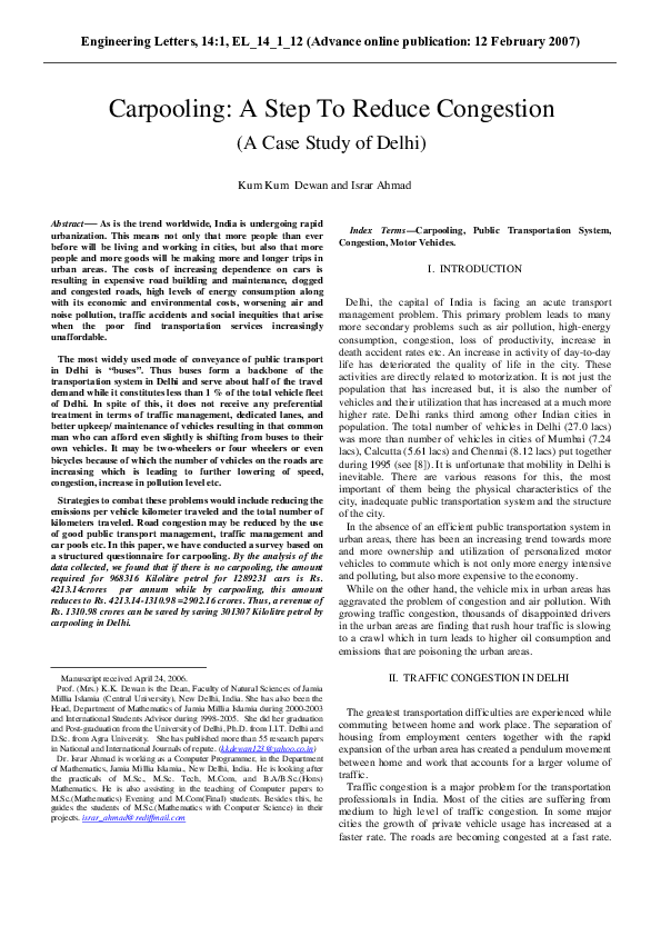 Carpooling trend picture