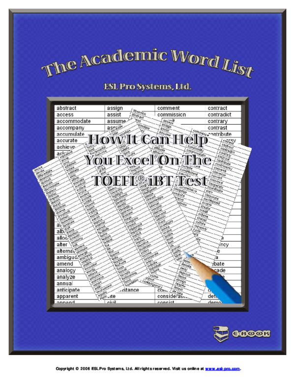(PDF) Academic Word List Idris Hasanuddin Academia.edu