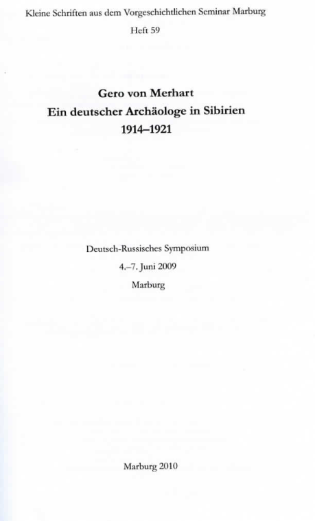 (PDF) Die ostrussische Bronzezeit in der Korrespondenz von Aarne