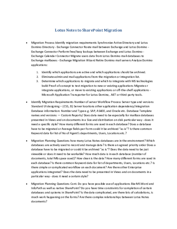 (DOC) Migration Document
