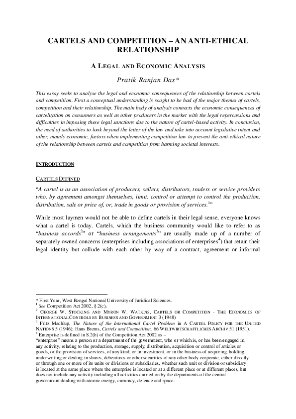 Cartel meaning image