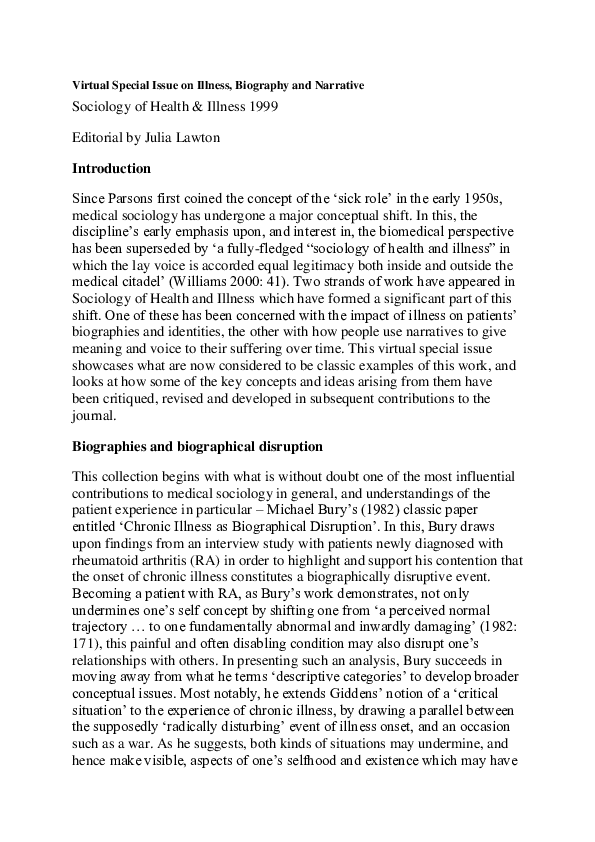 Narration sickness definition image