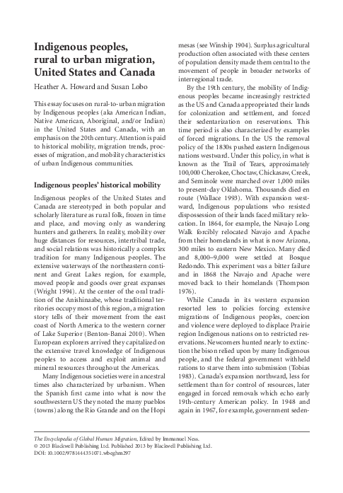 Rural-urban migration picture