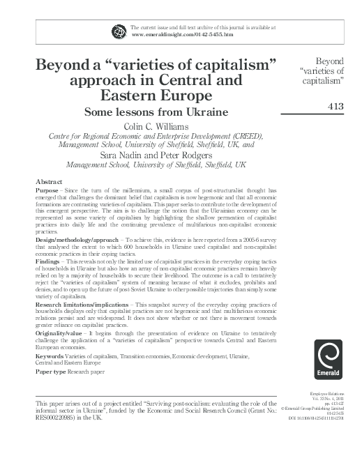 Industrial capitalism picture