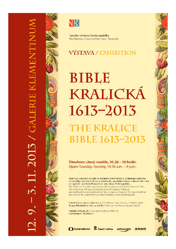(PDF) Bible kralická 16132013. The Kralice Bible 16132013 Jiří Just