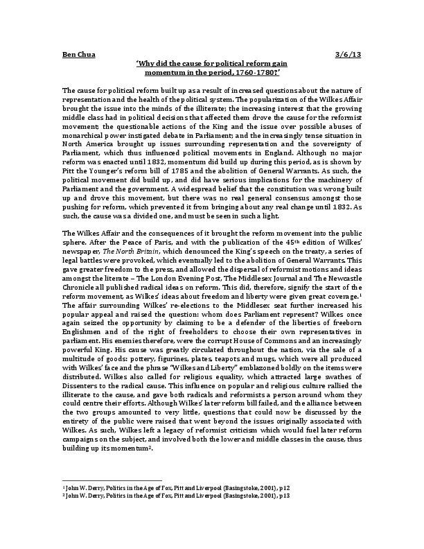 Political momentum essay 06 image